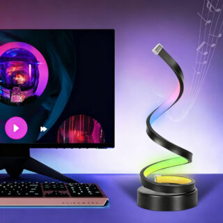 LED-Spiral Bordslampa