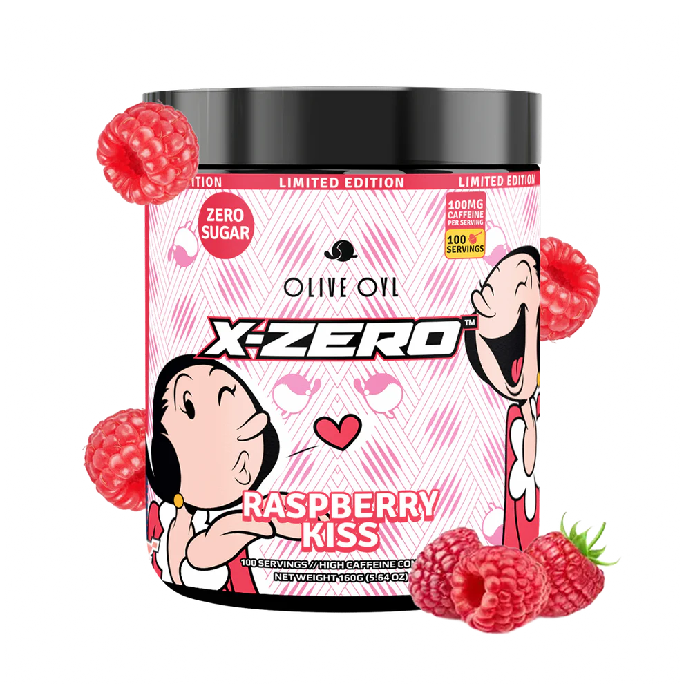 X-Zero Olive Oyl Raspberry Kiss (100 portioner)